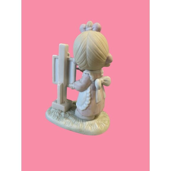 Precious Moments "Loving You Dear Valentine" Figurine - Picture 4 of 5